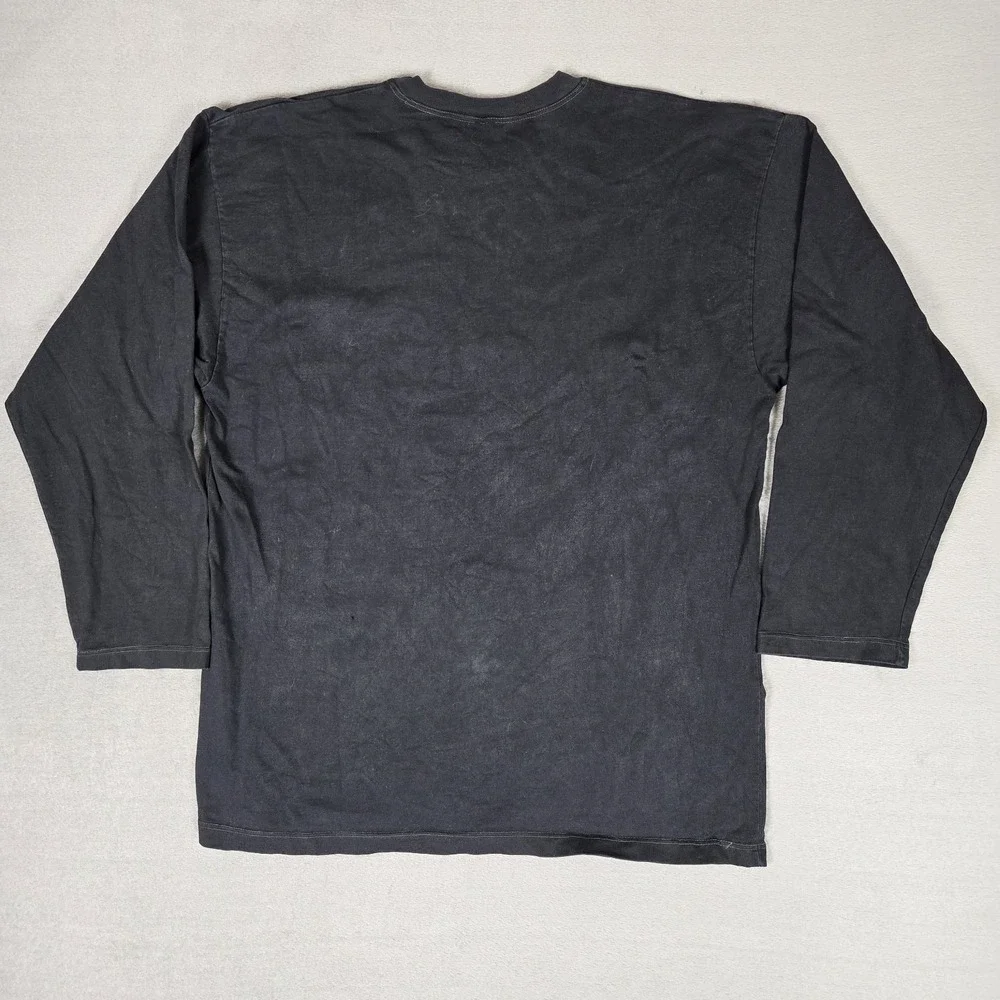 Lillehammer Norge Norway 1994 Olympics Shirt Adult XL Black Long Sleeve Vintage